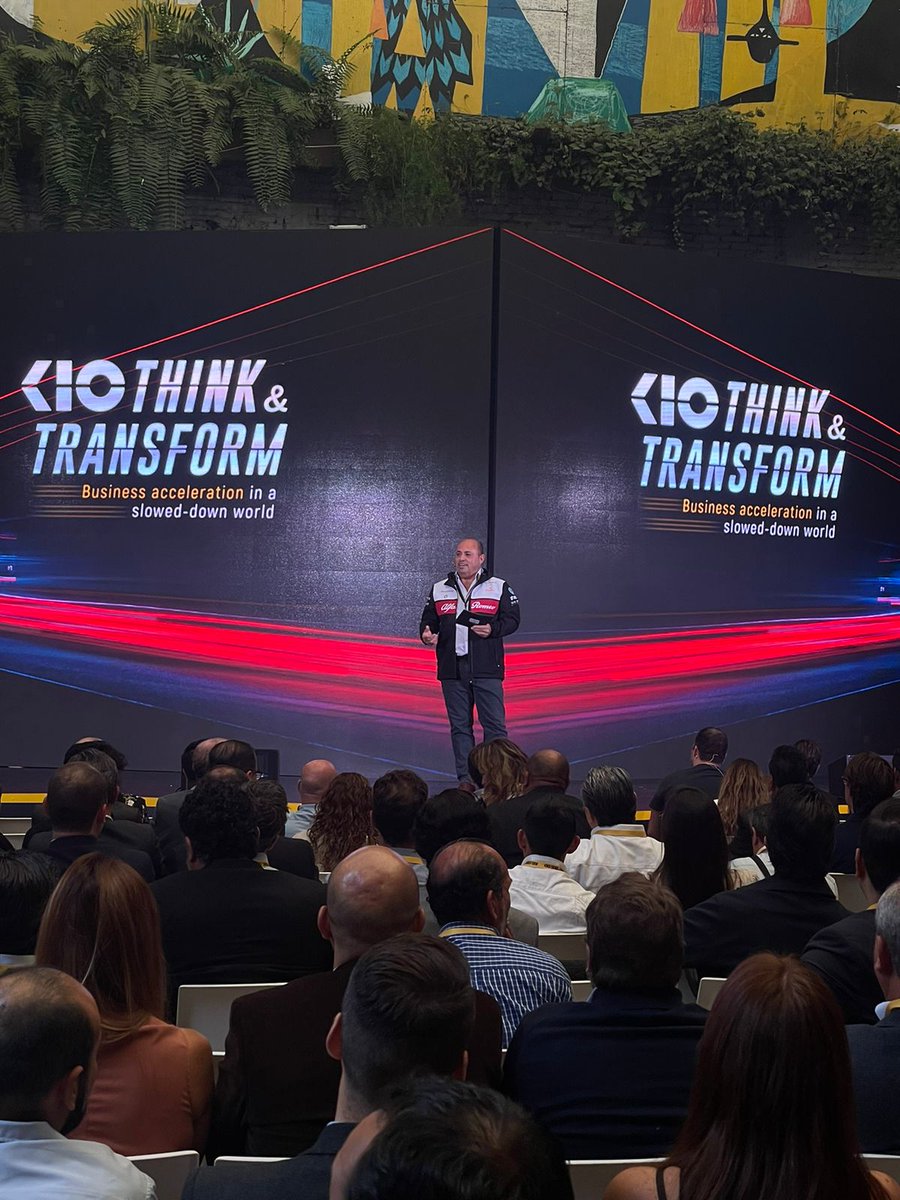 KIO_tech's tweet photo. Comienza #KIOThinkandTransform El foro para tomadores de decisión en México https://t.co/NDzWgv9p0W