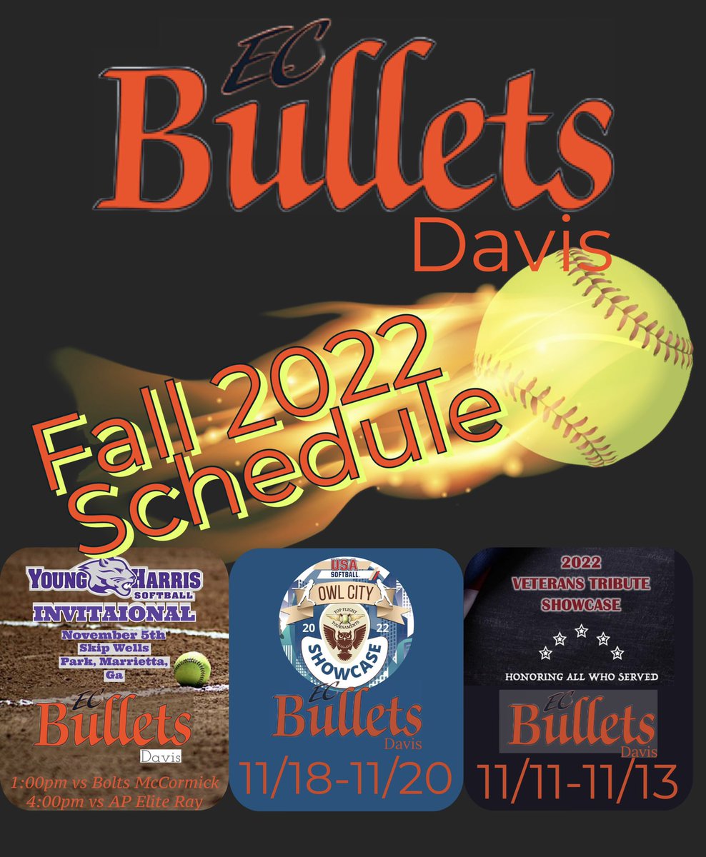 Can’t wait to get the family back on the field together! This will be a great Fall for us! Go Bullets! <a href="/EastCobbBullets/">EC Bullets Fastpitch</a>