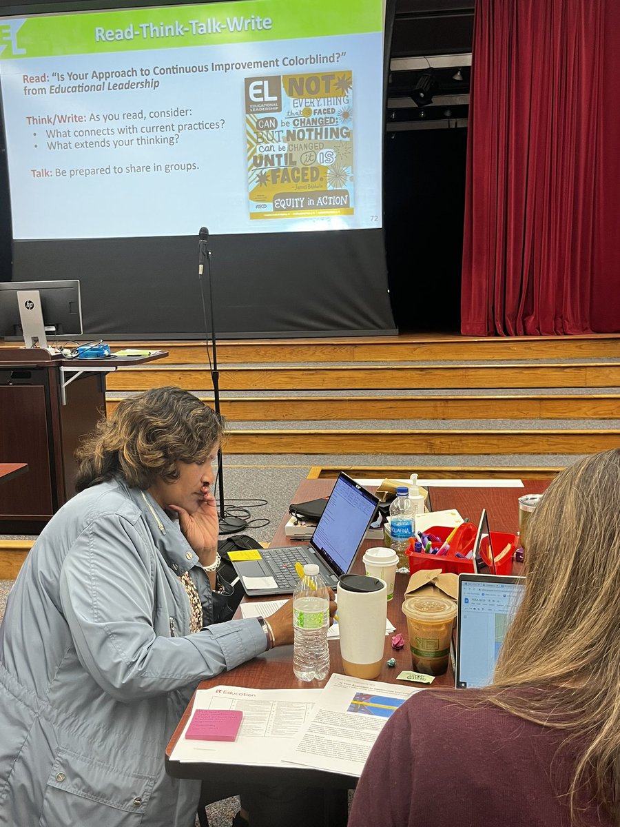 dgreener20's tweet photo. Thank you @CharMeckSchools for a wonderful day of building community and learning together through @ELeducation and cycles of continuous improvement for equity! Look out for the impact these ICC schools are going to make this year! #ICCstrong #CI4E #fromgoodtoGREAT https://t.co/kWt5tyfWwn