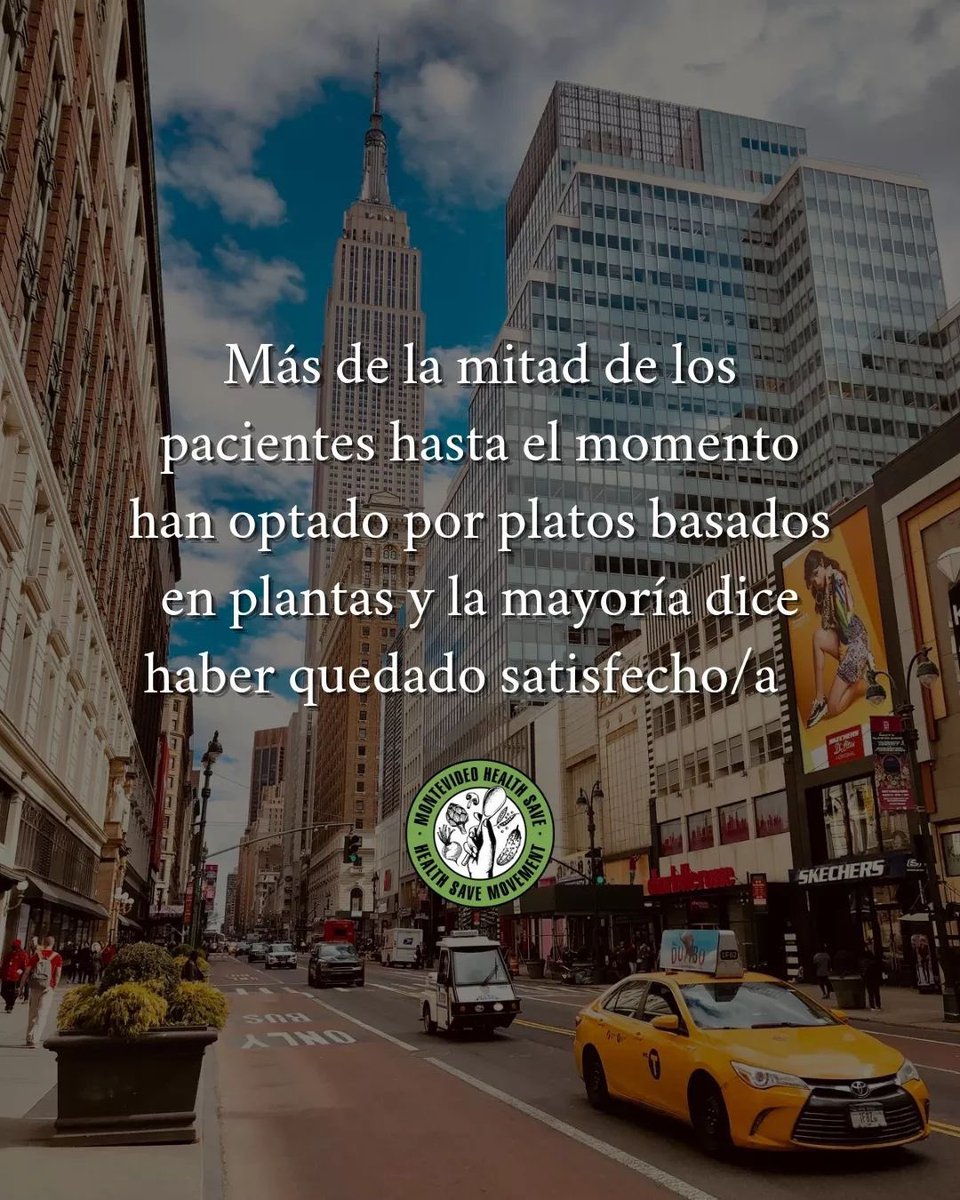 MVDAnimalSave's tweet photo. ¡Excelente noticia desde New York, USA! ⁠
⁠
NYC Health y Hospitales se han asociado con “The Better Food Foundation” para hacer que las comidas a base de plantas sean la norma en los 11 hospitales de Nueva York🗽🏥.⁠ https://t.co/E2se3b1CrH