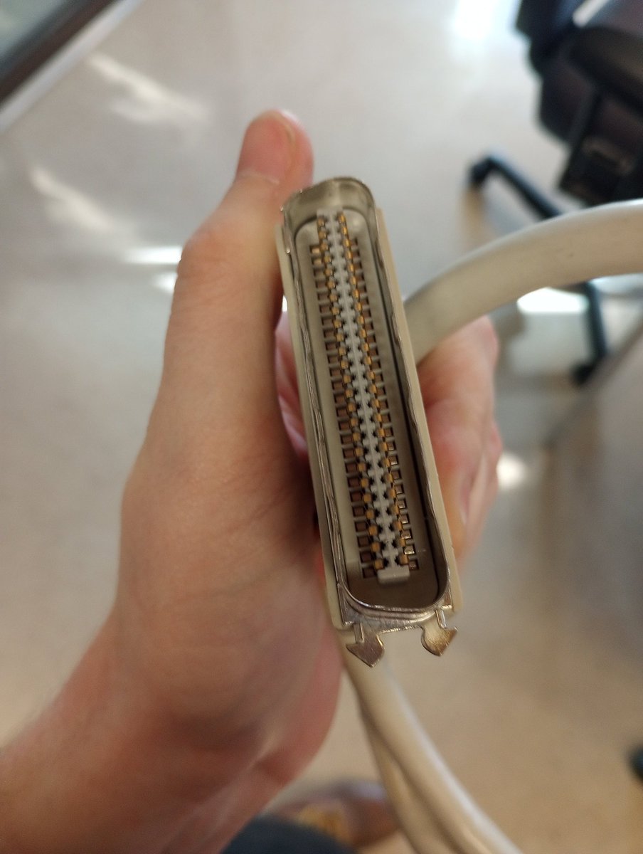 Powerzzs's tweet image. No more usb-c, no more lightning, it's time to put scsi on the iphone