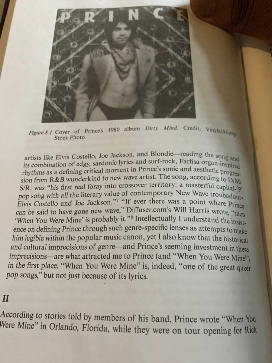 SPBPHD's tweet image. Excited to share the opening of my essay on Prince’s “When You Were Mine," which appears in One Track Mind: Capitalism, Technology, and the Art of the Pop Song, recently published by Routledge. If you’re into pop music history &amp;amp; analysis, I hope u have a chance to check it out!