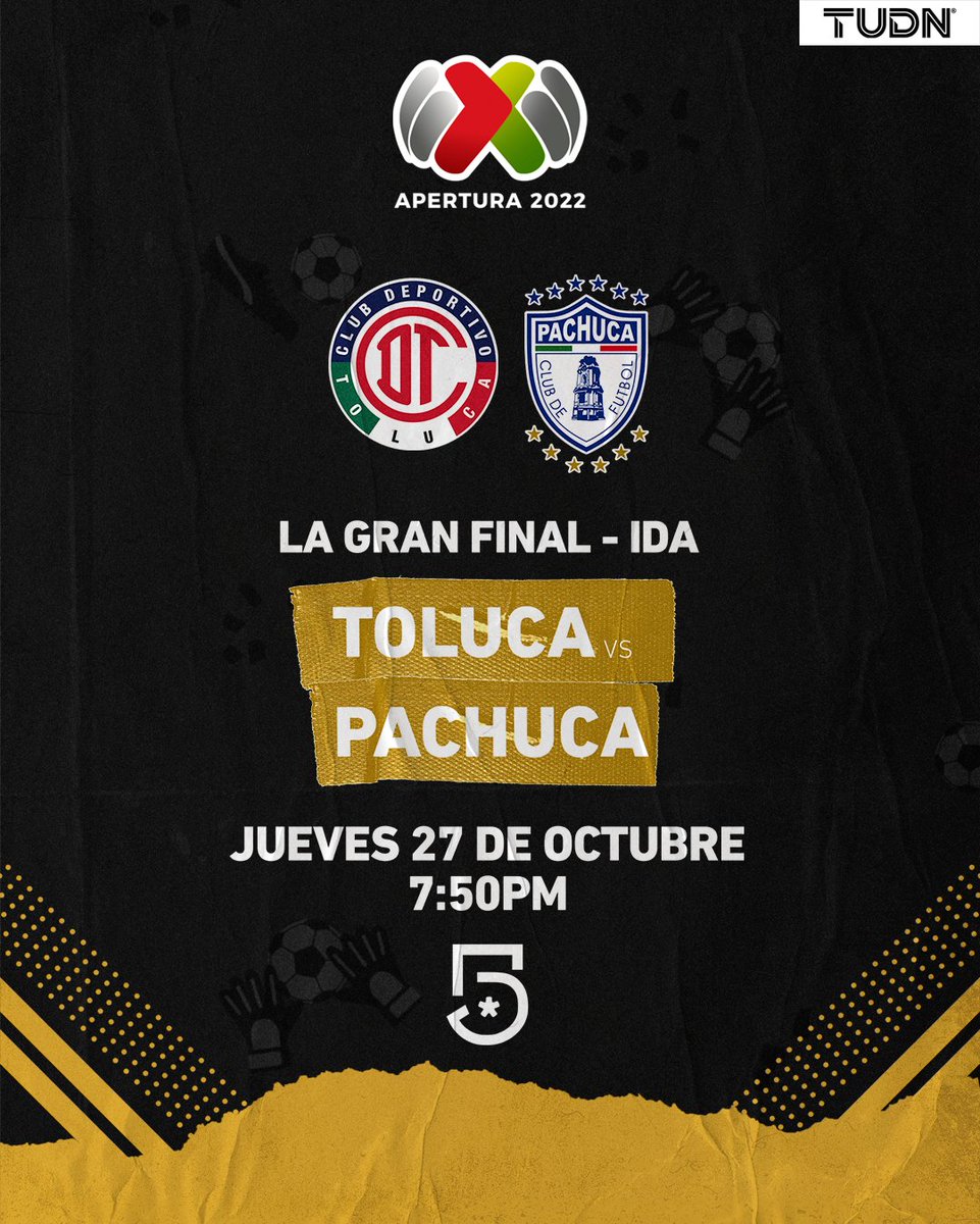 Se comienza a definir al campeón del futbol mexicano 🏆🇲🇽

Desde el infierno, este jueves diremos: #QuePachucaPorToluca con esta Gran Final 🔥🙌