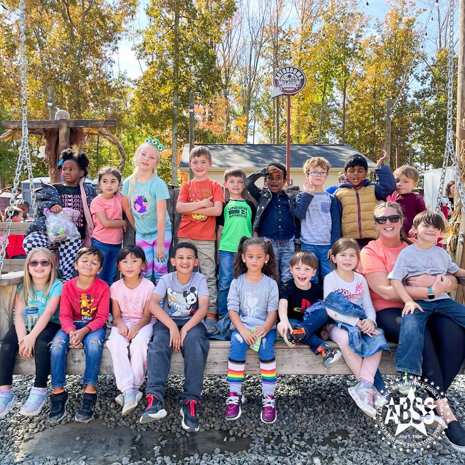 First graders at Highland visited McLaurin Farms in Greensboro. Students learned about pumpkins, fed barnyard animals, and took a ride in the grain train around the farm. They had hands on experiences while learning and having fun! #ABSSCommunity #StudentCenteredFutureFocused