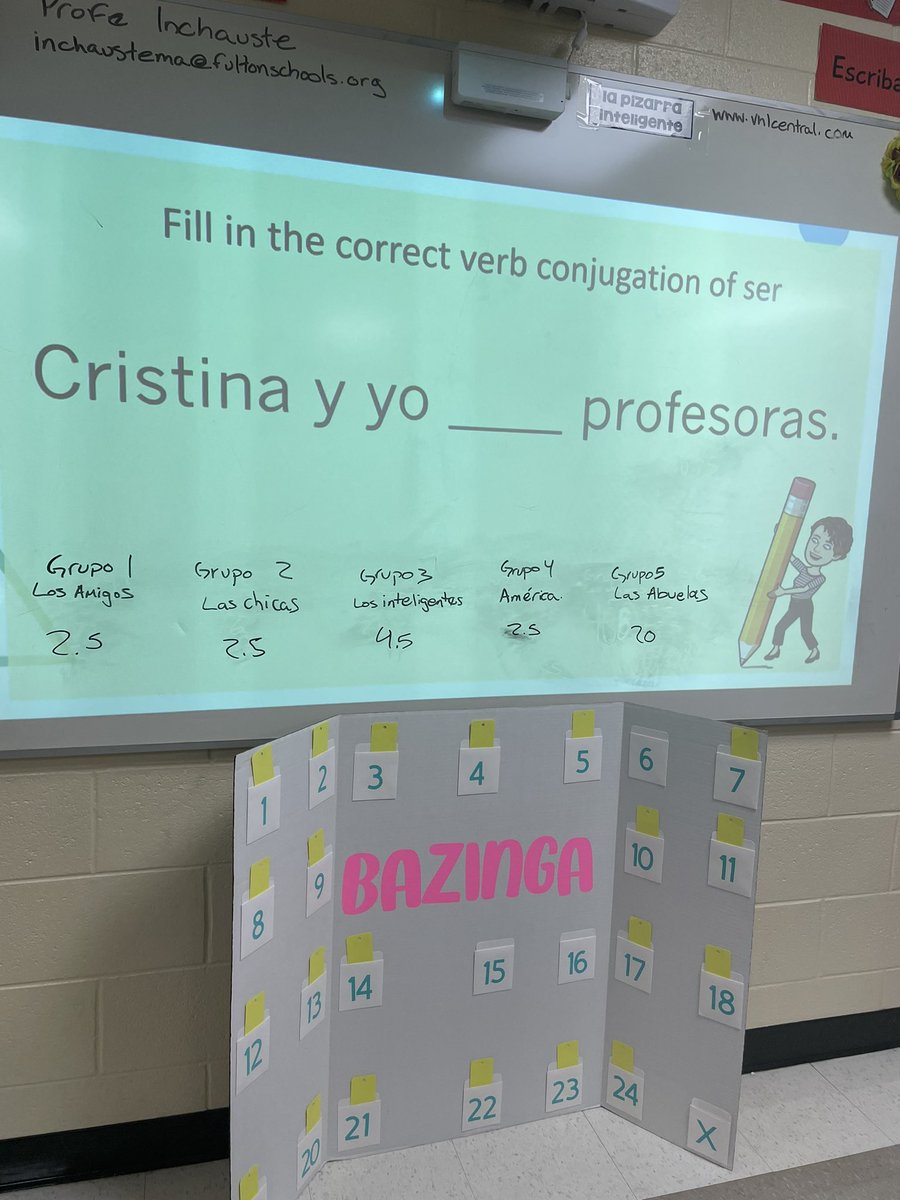 Profe_Inchauste's tweet photo. Bazinga! For unit test 1 review! Fun was had by all! @AMMSLions https://t.co/YW2JfFCzHd