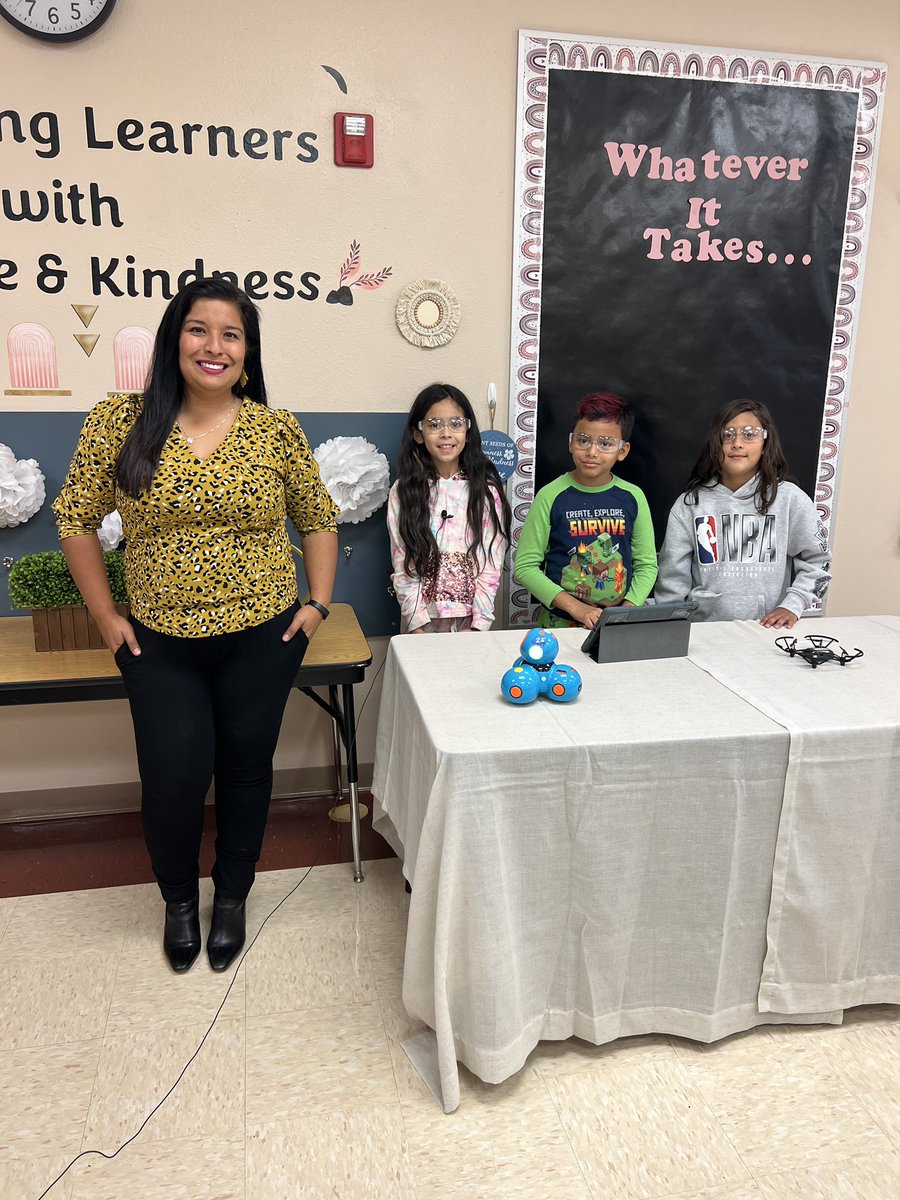Words can’t express how much I appreciate Dr. Zavala! I hope the <a href="/SAISDFoundation/">SAISD Foundation</a> is able to support her and the Wilson Cybears in this amazing work #STEM #STEAM #coding #SAISDproud