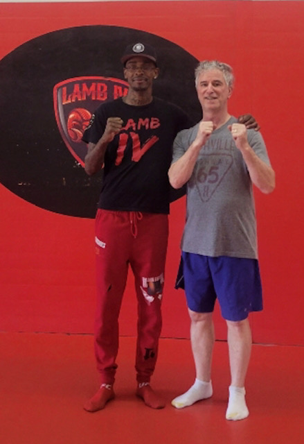DaveLieber's tweet photo. Thanks to @lambdurwyn who invited me to work out at his North Side "striking academy" in Fort Worth. Durwyn is founder, owner, motivator of Lamb IV gym. #winningmentality #fightcoach #procoach #fightmentality #speaker #motivationalspeaker #mentalcoach #streetwise #instructor #ufc https://t.co/hUGKAa0nBk