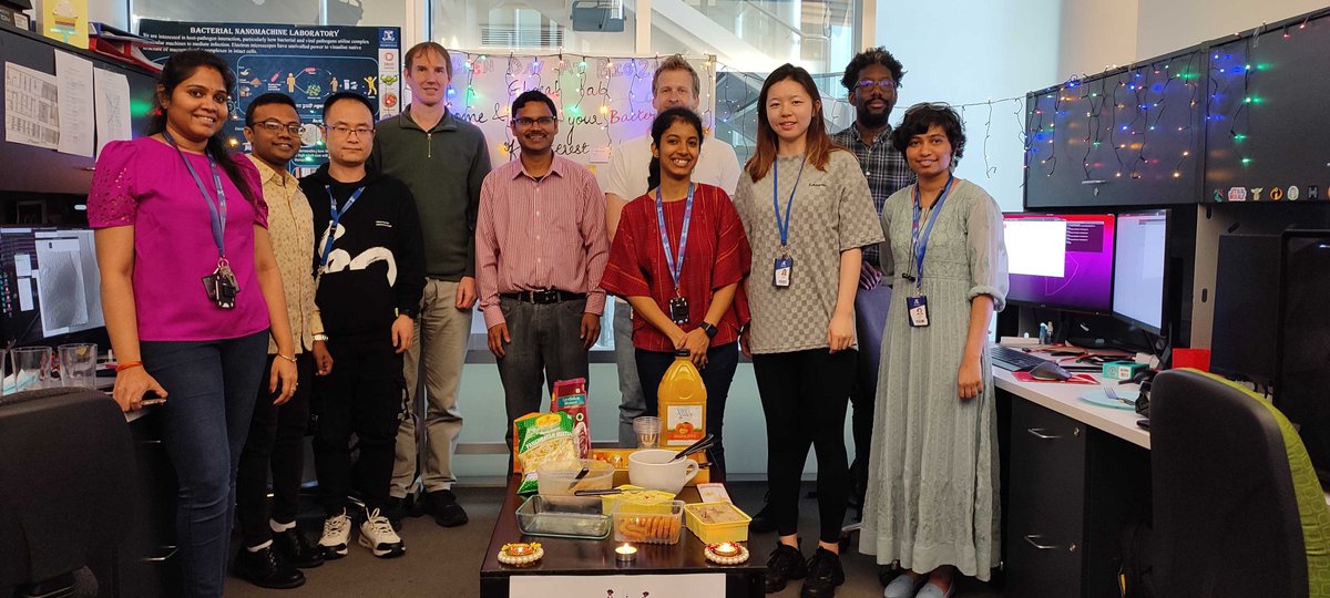 Dr. Naveen Vankadari M.S., PhD (@naveen_van) on Twitter photo #Diwali lab catchup at <a href="/DebnathGhosal/">Debnath Ghosal</a> lab at <a href="/Bio21Institute/">Bio21 Institute</a> <a href="/UniMelb/">University of Melbourne</a>. Festival of lights, moving towards the bright side :) #Diwali lab catchup at <a href="/DebnathGhosal/">Debnath Ghosal</a> lab at <a href="/Bio21Institute/">Bio21 Institute</a> <a href="/UniMelb/">University of Melbourne</a>. Festival of lights, moving towards the bright side :)
