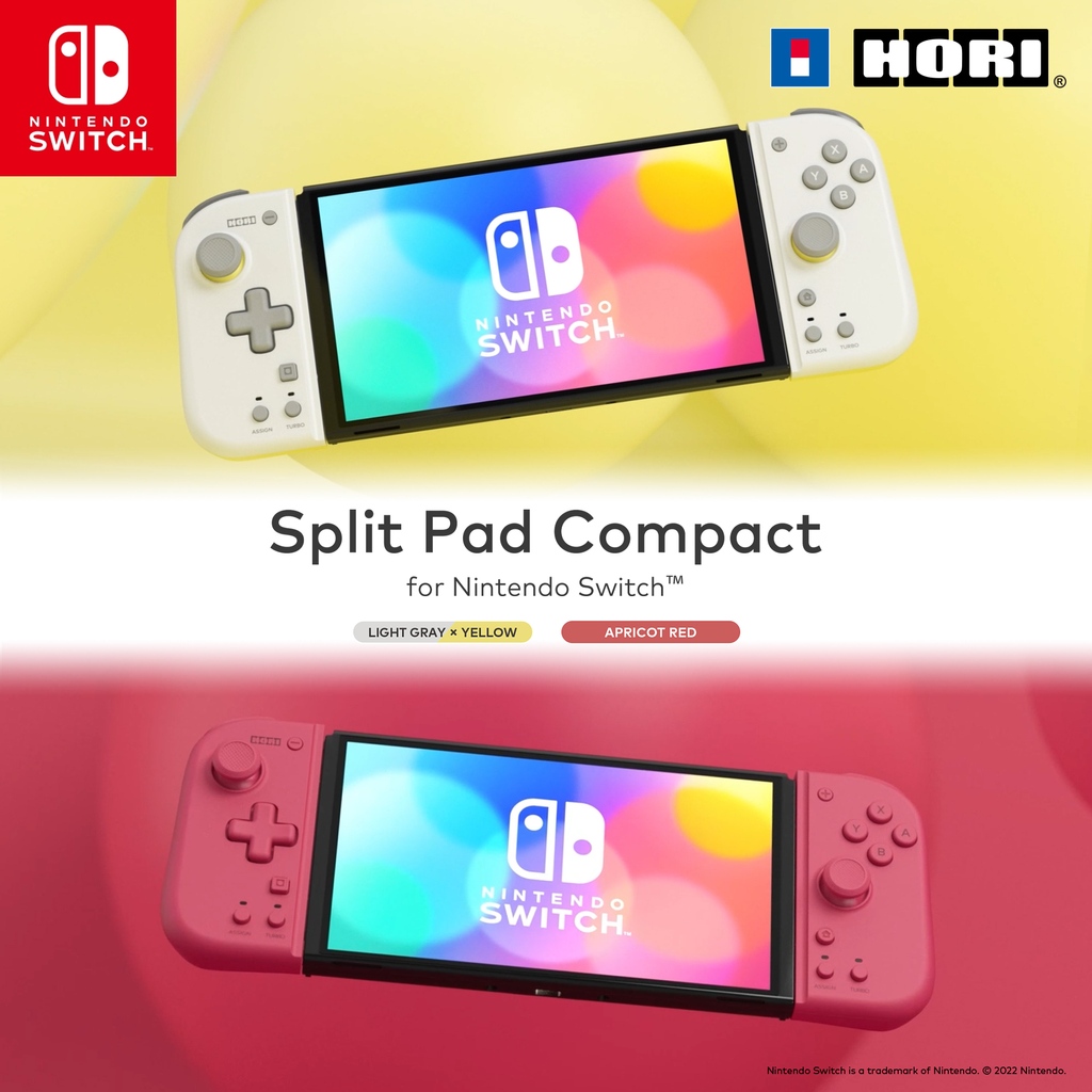 horiusainc's tweet photo. The Split Pad Compact for Nintendo Switch™ is now available at @Walmart. Get yours today!

Also available at @BestBuy and @Target 

#NintendoSwitch #Switch #Nintendo #OLED #HORIGaming #HORI #SplitPadCompact #Gaming https://t.co/zmqt1SgNXz