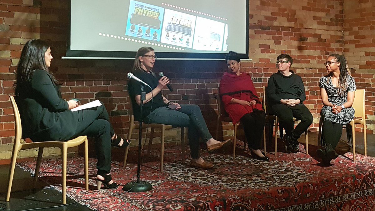 UnderCurrentsYU's tweet photo. Renowned feminist scholars Angela P. Harris, Usha Natarajan, and Michelle Murphy discuss Critical Theory for the Future in UnderCurrents vol. 21, Memories and Futurities. Check it out at https://t.co/Sk5cVBlPuu. https://t.co/e2mP5d6taW