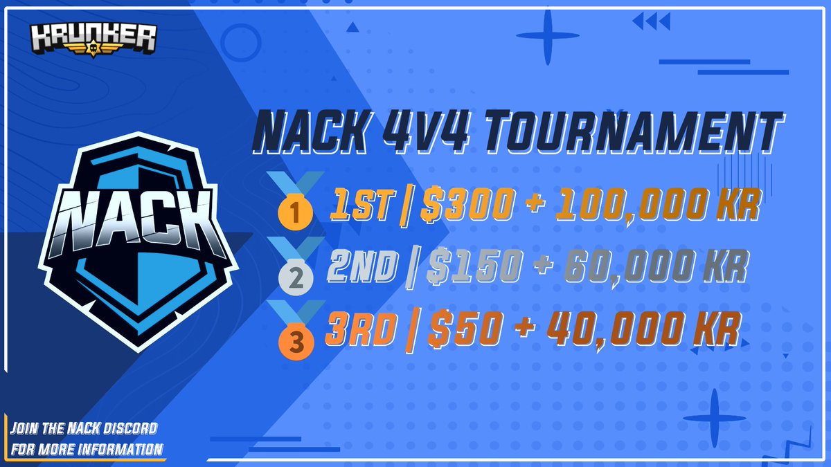 KrunkerNA's tweet image. Told you guys we have some real events coming up. Assemble the god squads and come play in the first big NA tournament of 2022!
discord.gg/D9ewATs