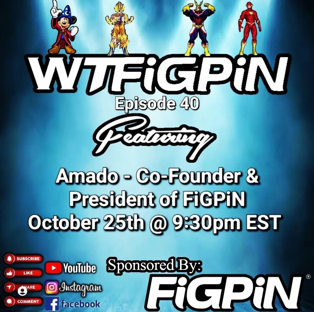 Don't miss <a href="/WTFiGPiN/">WTFiGPiN</a> episode tonight featuring co-founder Amado!
.
#figpin #figpins #figpinofficial #figpincollector #figpinfamily #collectawesome #collectibles #collection #collector #pins
