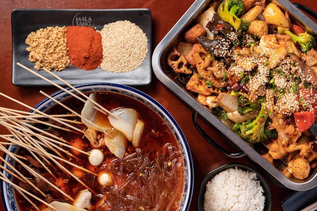 SichuanMala's tweet photo. Mala Tang welcomes large parties and groups - whether it's a casual get-together or business get-together, we take the hassle out of planning and add flavor to any event. #malatang #arlingtonva #delivery #nova #sichuan #sichuancooking #hotpot #delicious https://t.co/heCZlwTD5J https://t.co/e55J0ZOueL