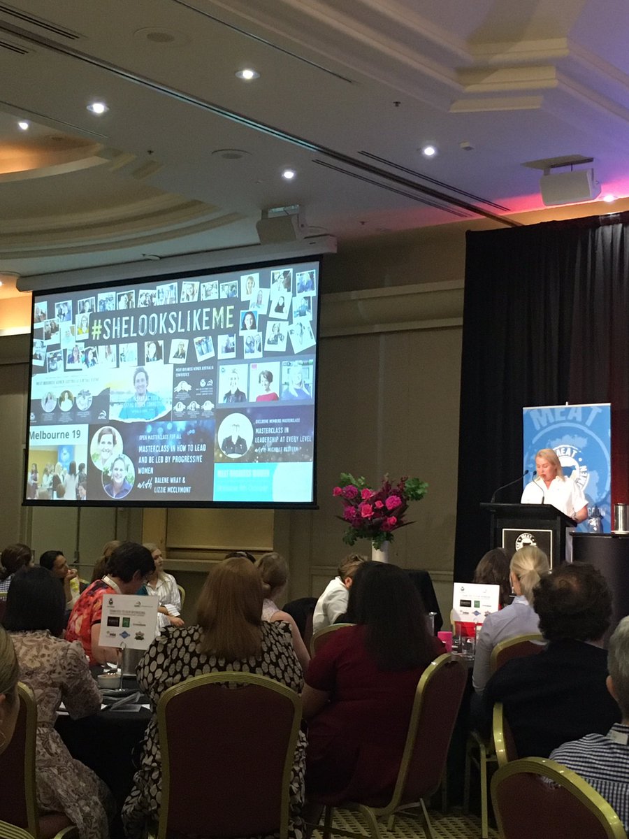 A great Welcome to Country by Amy Brooks at #MBW @Aus_Meat_Ind conference, followed by an opening from Stacey McKenna, and international update with Laura Ryan <a href="/MeatWomen/">Meat Business Women</a> #MBWSYD