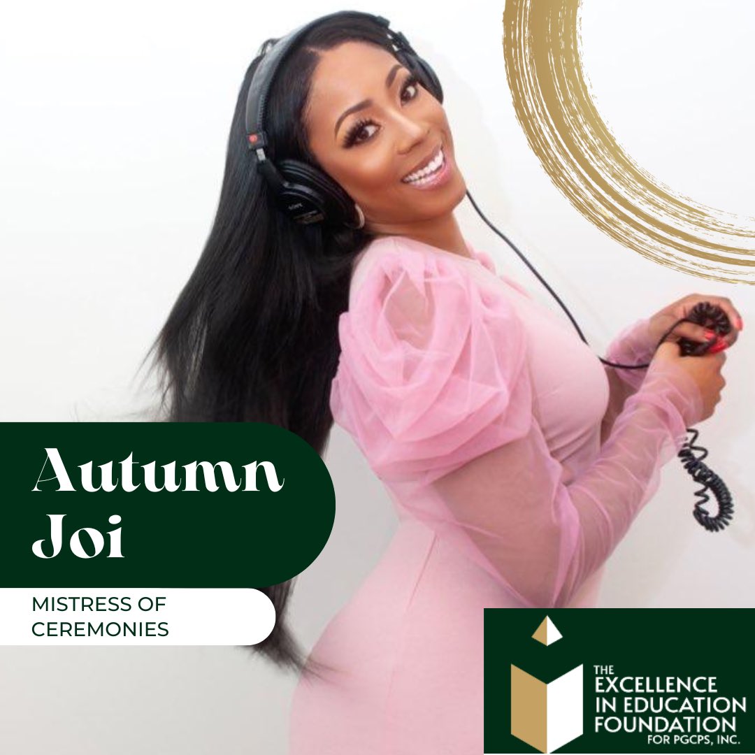 AutumnJoiLive's tweet photo. 📚 This Friday, I am honored to serve as mistress of ceremonies for the @pgcps Excellence in Education Foundation’s annual Hall of Fame Gala and fundraiser at @MGMNatlHarbor. The event recognizes PGCPS alumni! Learn more at https://t.co/fHCgFSKsgC #PGCPSProud #PGCPSHOF22 https://t.co/mqssMCZCrC