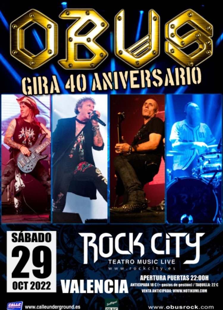 Nos vemos el sábado en Valencia. Rock and Roll 🤘🏻🤘🏻