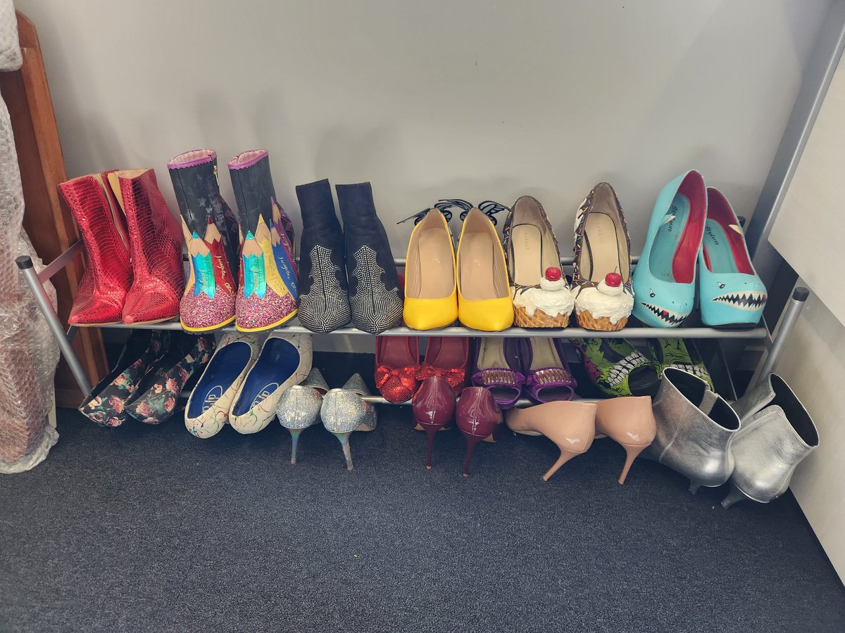 Visiting schools this week and <a href="/LiddallTraci/">A Fighter Whaea</a> I think I have found another principal who shares your love of shoes...