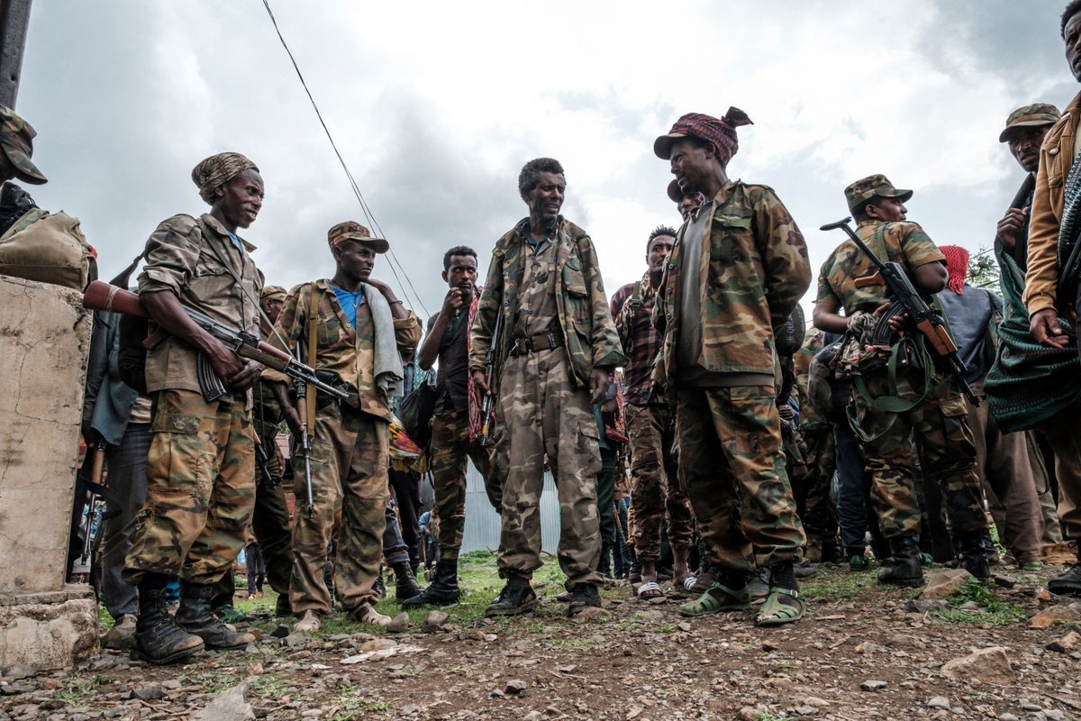 War on multiple fronts in Ethiopia. Federal army and Eritreans on the offensive in Tigray
Nicola Pedde - Meridiano 42
October 25, 2022

meridiano42.it/en/2022/10/26/…

#Ethiopia's forces, #Eritrea, #Amhara and #Fano militias have launched a vast three-pronged offensive against #Tigray.
