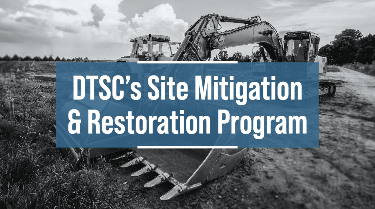 The #DTSC Site Mitigation & Restoration Program (SMRP) sets #California's standards for #LandRestoration & #cleanup. #SMRP oversees work @ #brownfields, school construction/expansion, #superfund /military sites & corrective action / permitted facilities. dtsc.ca.gov/site-mitigation