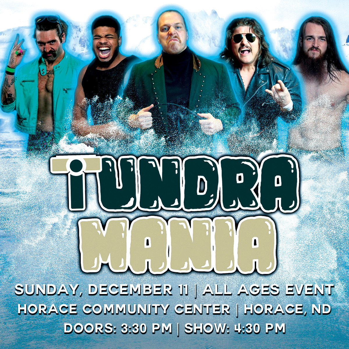 Below0Wrestling's tweet photo. We're teaming up with @TundraInsurance to bring you TundraMania on Sunday, December 11! This will be BZW's first event in Horace, ND, right outside Fargo. Tickets are on sale now. Get yours here https://t.co/POaGl5dw2J More announcements coming soon! https://t.co/zHoF1uLioZ