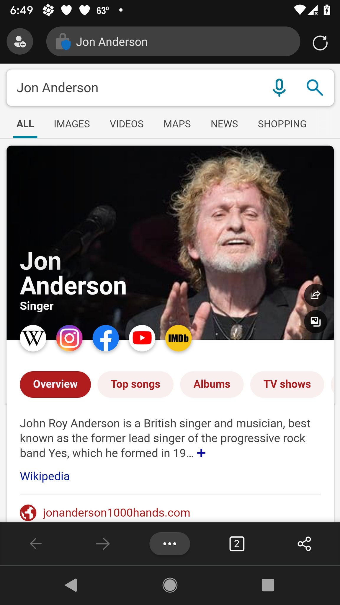 I have wanted to long. Happy Birthday to Jon Anderson. 