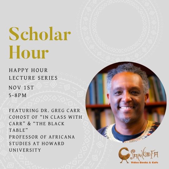 Back with the ⁦@SankofaDC⁩ fam one  week from tonight for our next #SankofaScholarHour session. Lots to discuss. 
#JailbreakTheBlackUniversity