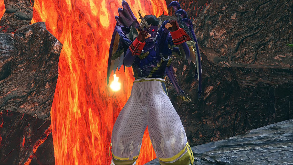 ここが貴様の墓場だ‼︎」 モンハン重ね着で鉄拳より三島一八（デビル