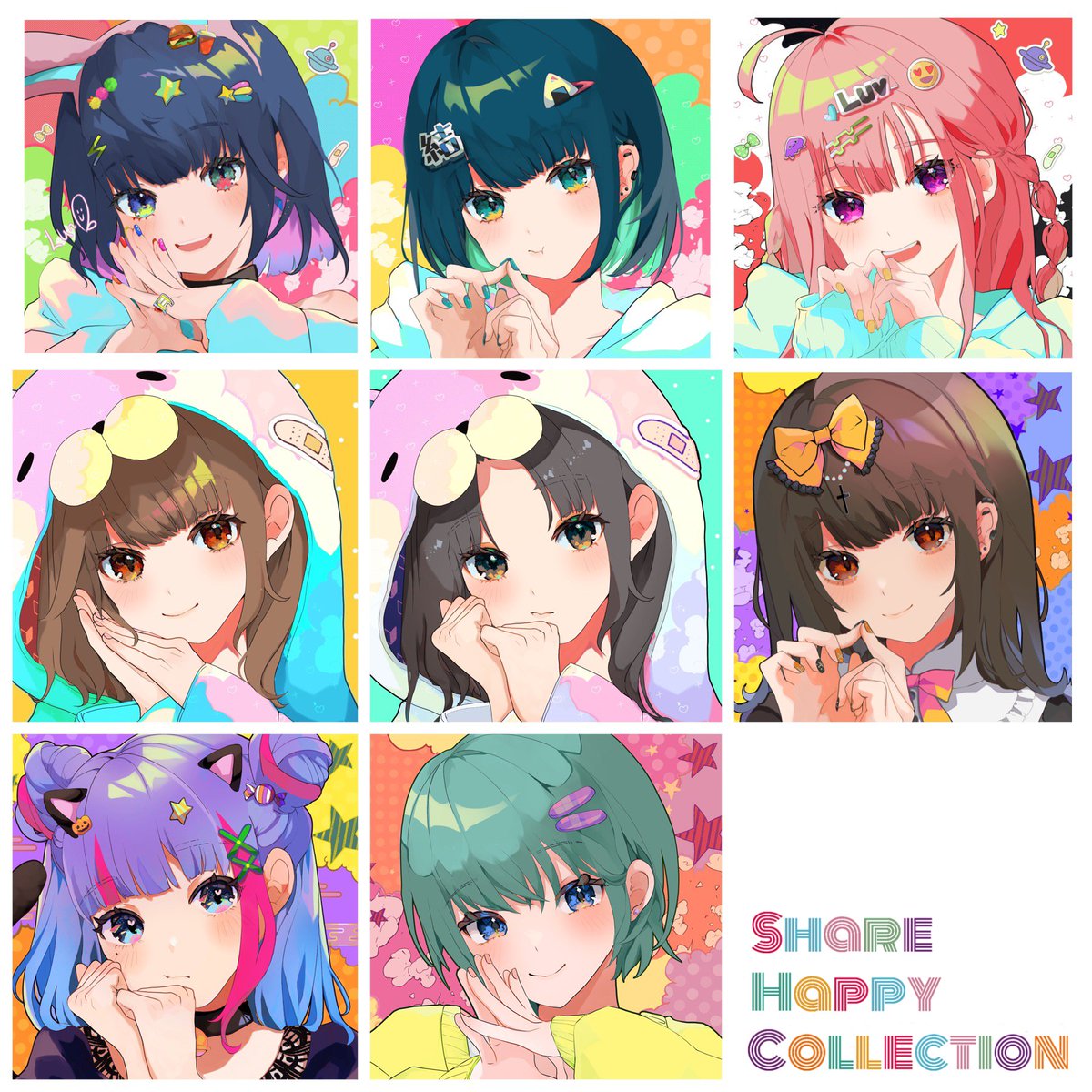 おはようございます✨♥！

たくさん増えてきて並べると可愛い💛