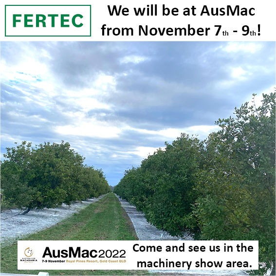 entrabyfertec's tweet photo. Fertec is attending AusMac 2022 on the Gold Coast from the 7th to 9th of November. 

Come and see us to find out more! Or to arrange a time to meet, contact us on (+61 7) 4630 4114 or sales@fertec.com.au

#entrabyfertec #fertec #entramicronisedgypsum #AusMac2022 #ausmacadamias https://t.co/bW4fO3PYlT