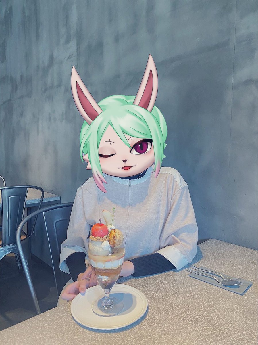 always take your passion for dessert seriously, even it’s 10degrees outside now.
（wearing a 6IXTY8IGHT lingerie today 🐰🐰🐰<a href="/68nft/">Bold Bunny NFT</a> 
#NFTs #NFT