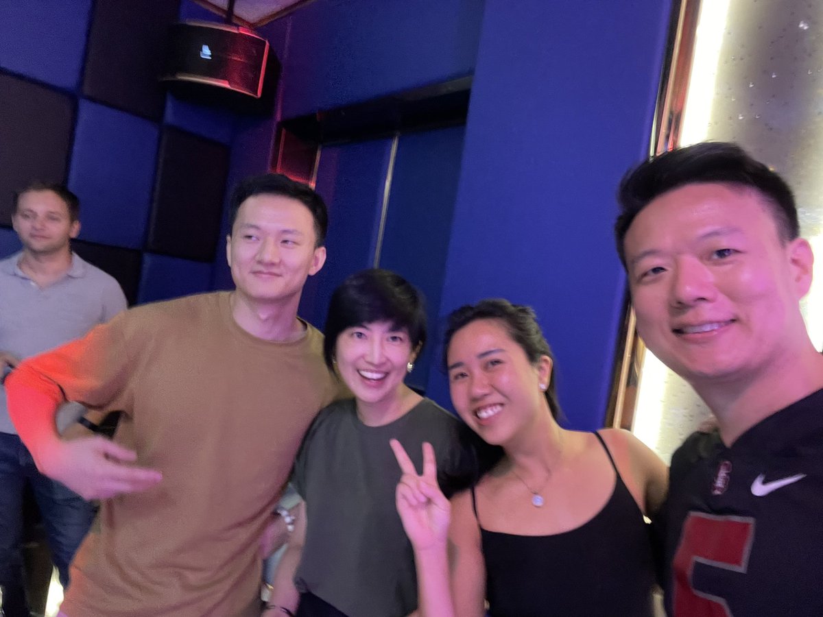 drguocheng's tweet photo. iMetaStar Happy Hour happening now. Great to see so many industry players and friends come to try out gadgets and party at our startup house. #happyhour #web3 #metaverse #stepvr #gates01 #metastar #vr #virtualreality https://t.co/cz7ldHTMlK