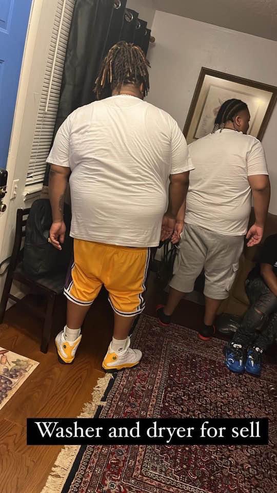 Washer an dryer for sale 400$ for the Set 😂