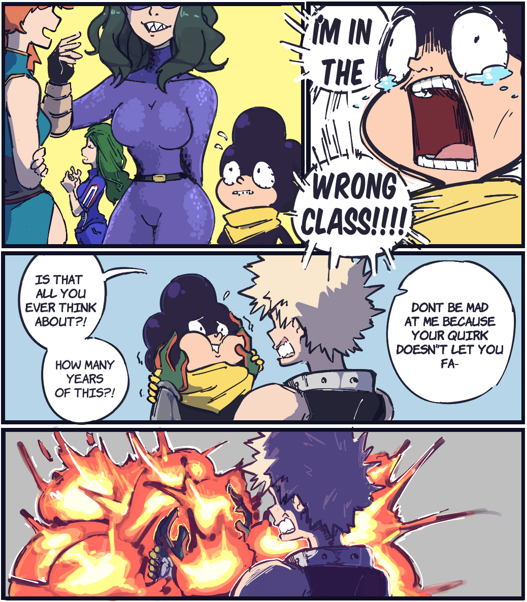 Class 1-B  #MyHeroAcademia 