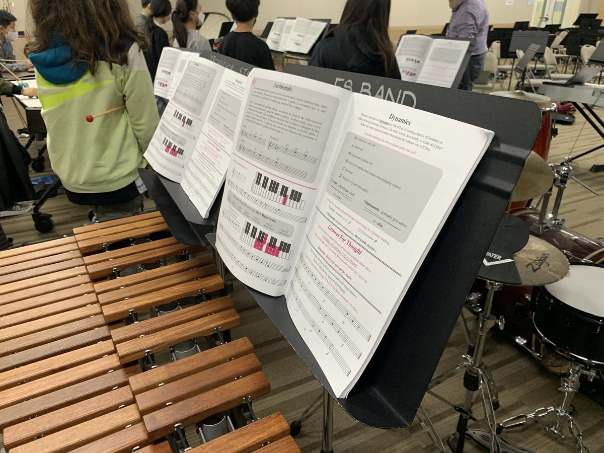 Slaid_Jim's tweet photo. Intro to percussion students working on dynamics with Mr. Bisco and Mr. Jones! #kispride #kisms #kisvapa #musicinschools https://t.co/nE7TQWoMHp