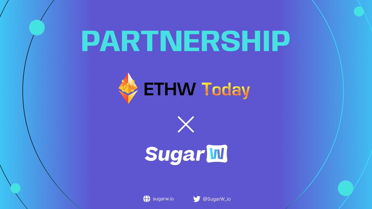 SugarW 🍬 ETHW tweet media