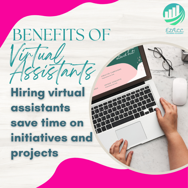 EzaccAcademy's tweet photo. When leaders delegate time-consuming tasks to virtual assistants, they can focus on the more important tasks on their agenda.
#benefitsofvirtualassistant
#benefitsofva
#virtualassistant
#virtualassistantservices
#virtualassistanthire https://t.co/Lkt92QXYFG