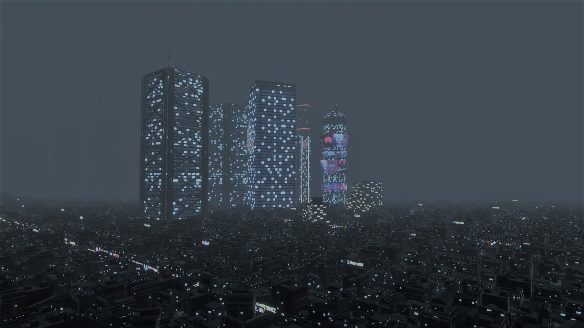 7Spotman's tweet photo. World: Vangelis City by Tokki_o
#VRChat_world紹介 #VRChat https://t.co/I8875V9f7T
