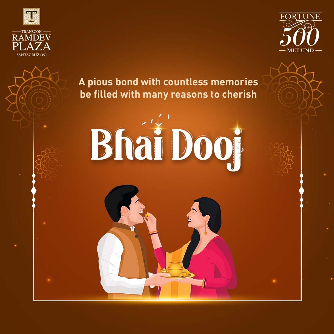 TSkycity's tweet photo. On this day, may your bond get stronger each day with joy &amp; care. Transcon Ramdev Plaza wishes everyone a very happy Bhai Dooj.

#transconplaza #fortune500 #ramdevplaza #diwali #festival #celebration #happydiwali2022 #festiveseason #deepavali #festive #property #commercial https://t.co/HSPyElcFGs