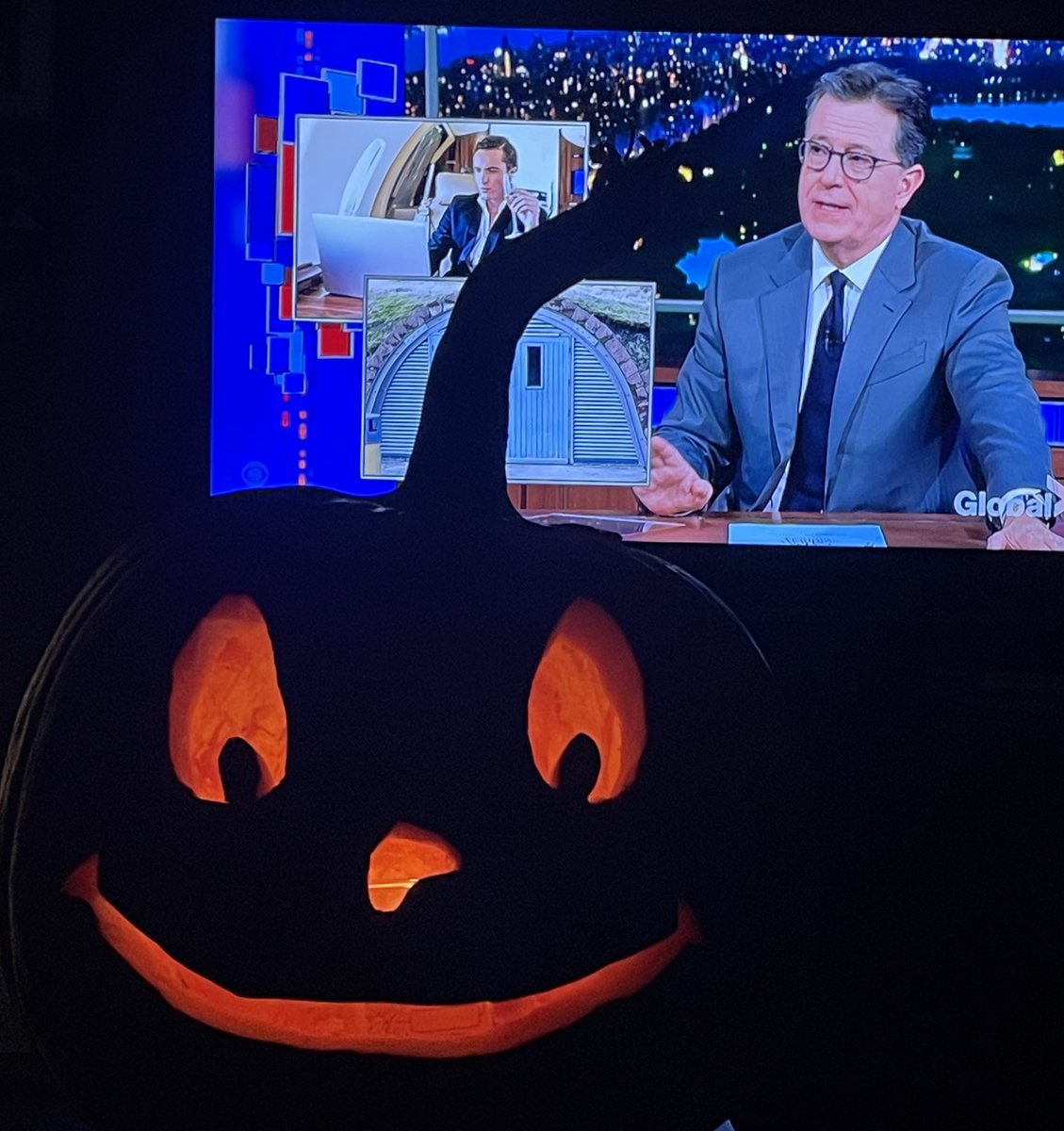 Looks like everyone’s happy that <a href="/colbertlateshow/">The Late Show</a> is back this week. <a href="/StephenAtHome/">Stephen Colbert</a>