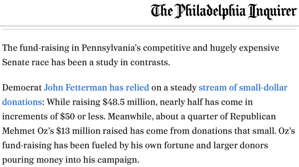 LetsUnpac's tweet photo. In light of the #PASenateDebate, let's remember where the candidates stand on our democracy: John Fetterman is a strong supporter of federal voting rights legislation, while Mehmet Oz's campaign is funded by the big donors seeking to undermine our democracy across the country. https://t.co/IMJDKUltQS