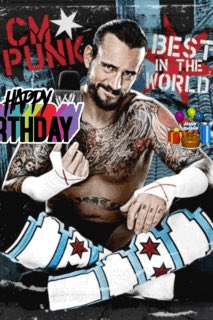 Happy birthday to the best in the world CM Punk have a best in the world birthday Sir Phil 