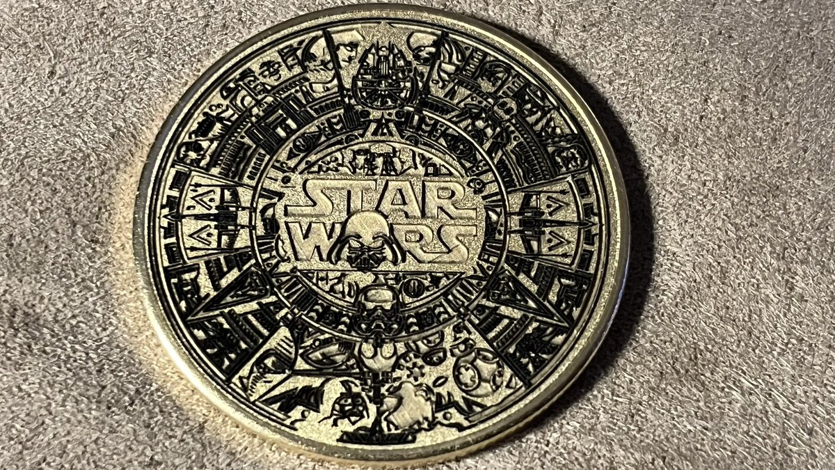 tripodsgarage's tweet photo. Brass blank coin engraved with the #ComMarker 20w #fiberlaser. Still dialing in the settings. Think it came out rather nice for my first attempt with this laser. Pretty deep engraving.
#laserengraving #lasercnc #hotmakes https://t.co/RkzzxCdrgQ
