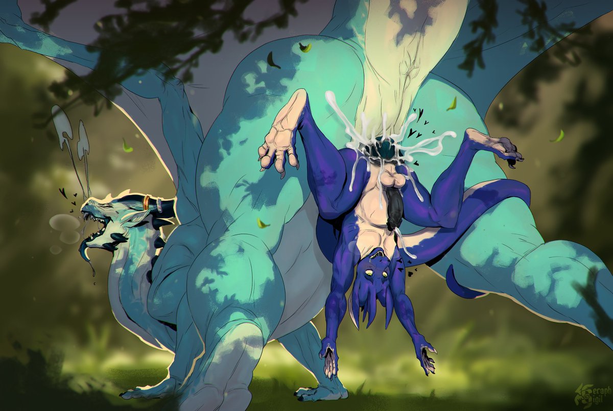 SeraphSigil's tweet photo. Comm for @FironAD and @DraconicMith ! https://t.co/Xq3qUsRo9F