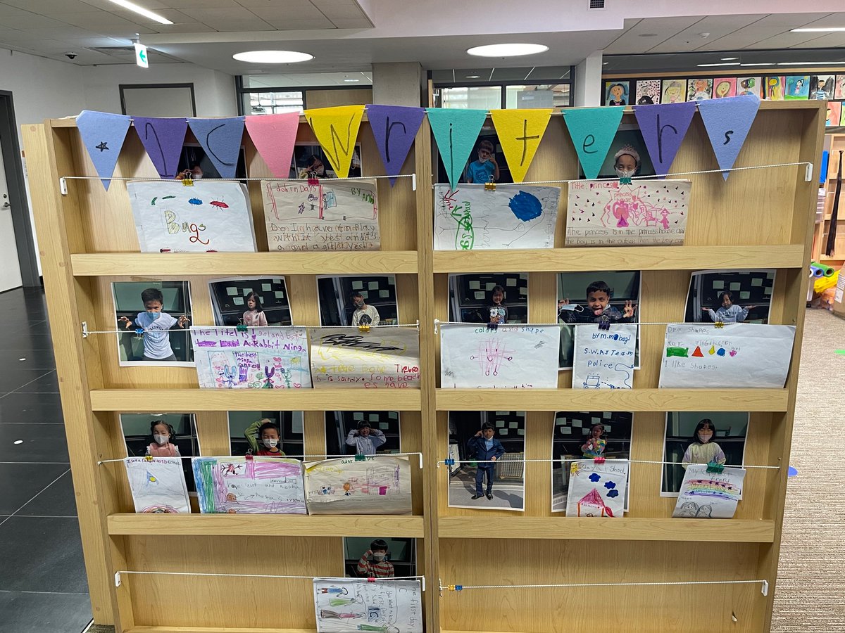 carlykoontz1's tweet photo. Celebrating our 1C writers as they publish their books for our #illustrationstudy. Writers will share their finished books and receive feedback from peers, as well as complete a self reflection to help with future writing #goals. https://t.co/4ZgFYorVta