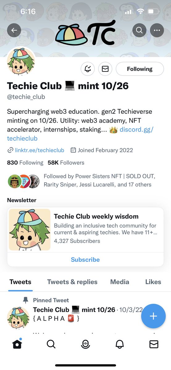 ItsBellasWorld's tweet photo. @techie_club Turned on 🔔 https://t.co/a9NJOynw4p