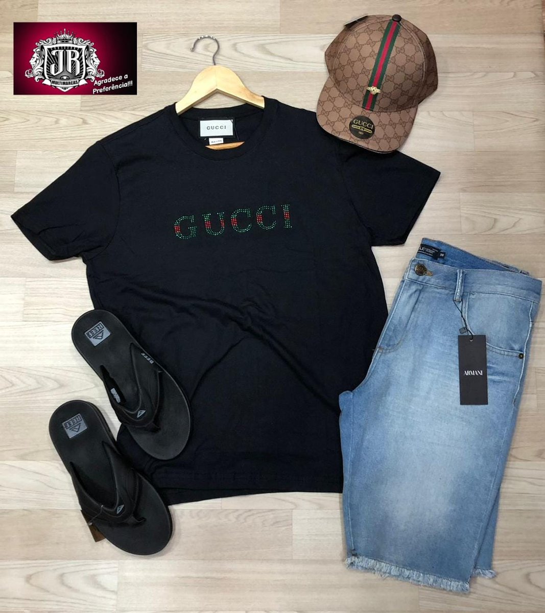Gucci sempre representando.