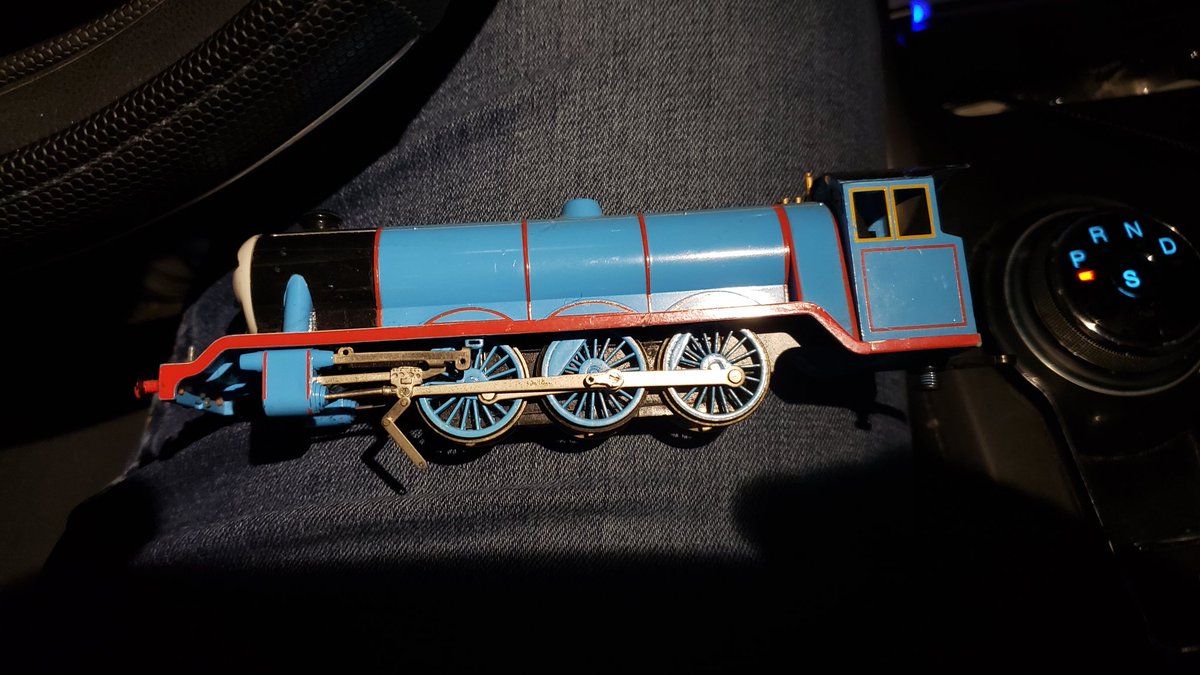 Welp... I gave away my entire Tomy/Trackmaster collection, and only left with my derelict Bachman Gordon. It's a little heartbreaking, but I'm happy to get them to a new owner 🥲