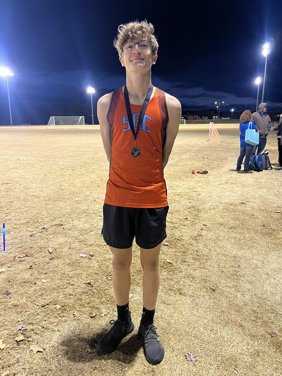 Congratulations to Jonathan Lewis!!! He is headed to the TSSAA state tournament next week! #HornetsXC