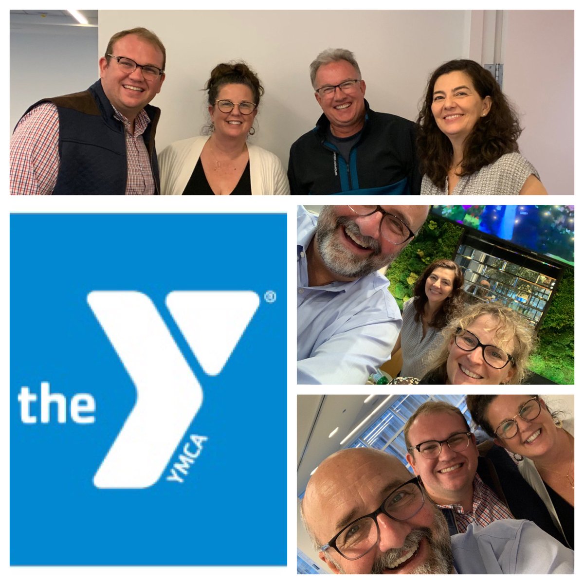 Always fun seeing <a href="/ymca/">ymca</a> colleagues in the #Chicago offices! Lunch w <a href="/KristinHurdle/">Kristin Hurdle</a> and <a href="/tmacveigh/">Tina MacVeigh</a> too! These friends brighten this rainy day!