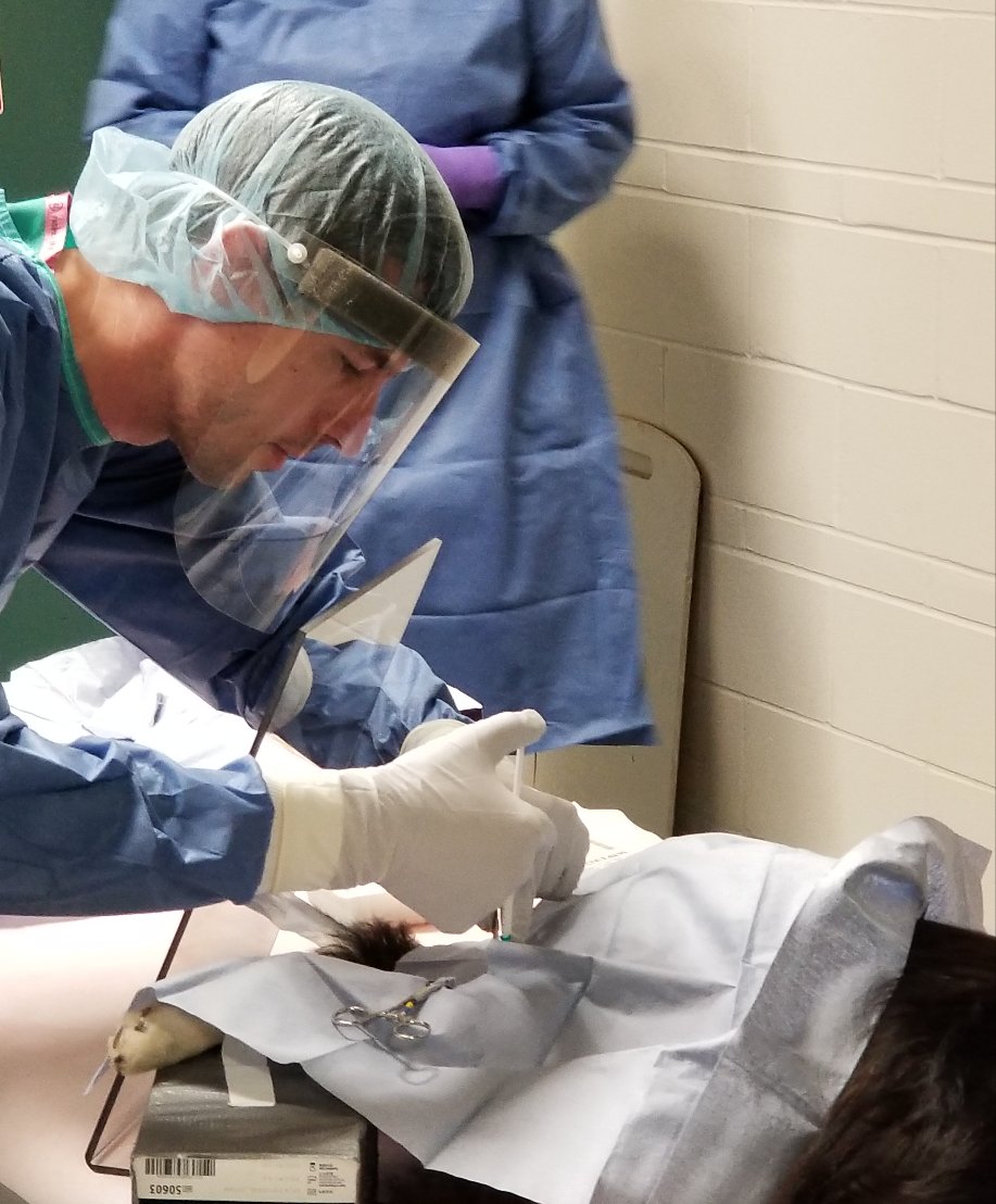 2). Four (4) short years ago today, he underwent #IsoPet® Therapy at the @MUCVM College of Veterinary Medicine at the University of Missouri under the treatment of veterinarian assistant professor Dr. Charlie A. Maitz.